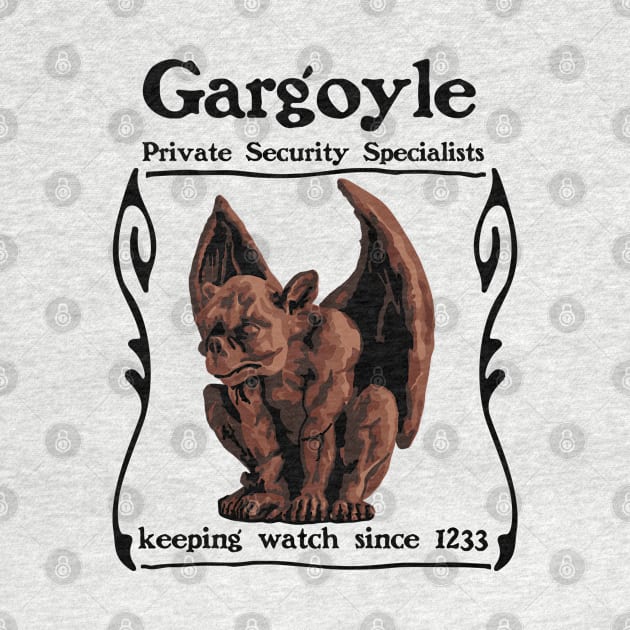 Gargoyle Private Security Specialists by Slightly Unhinged